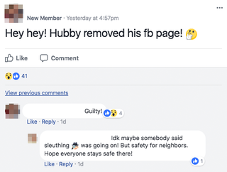 Screenshot: Facebook